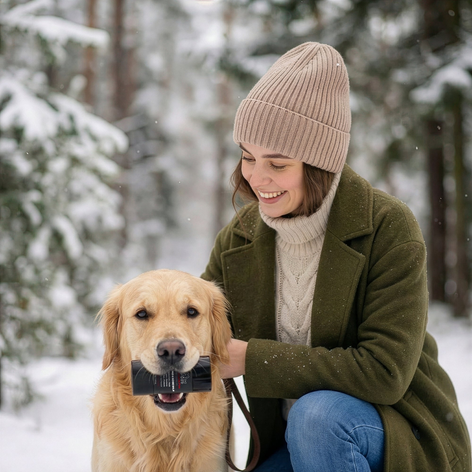 Gaia Earth Pets Paw Balm – Plant-Based Protection for Dry, Cracked Paws & Nose